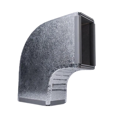 Pannello condotto preisolato PIR da 20mm con foglio di alluminio da 0,08mm su entrambi i lati